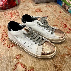 P448 John sneaker (white/black/copper)